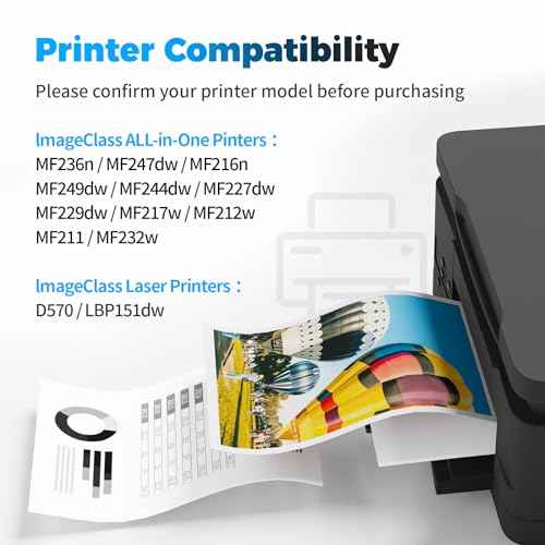 Compatible Toner Cartridge Replacement for Canon 137 Black Toner Cartridge CRG137 Compatible for ImageClass D570 MF232w MF242dw MF220 MF236n MF240 MF216n MF244dw MF212w MF232w (Black, 4-Pack)