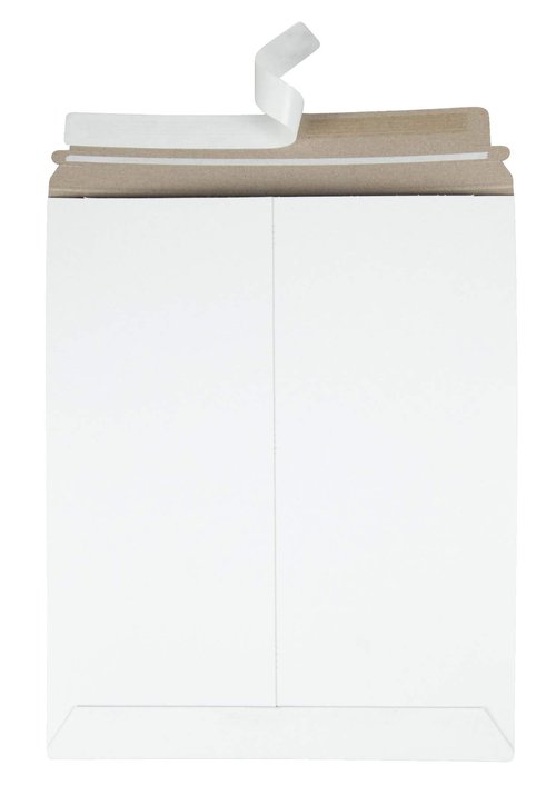 Quality Park 11 x 13-1/2 Photo Document Mailers, Redi-Strip Self Seal Envelope Closure, Rigid Stay Flat Mailer, Recycled Fiberboard, 25/Box (QUA64016)