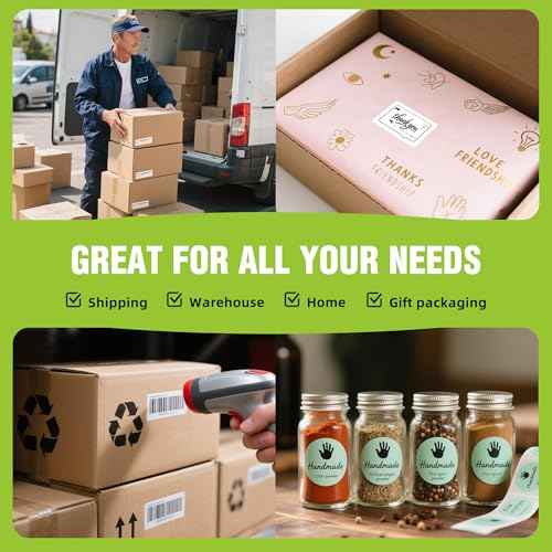 2.25"x 1.25" Direct Thermal Labels-Perforated Barcodes, Shipping Label Paper, Compatible with Zebra & Rollo Printers£¨16 Rolls£¬1000 Labels/Roll£©