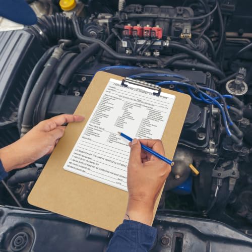 12 Pack Driver Vehicle Inspection Report Forms - 600 Sets, DOT Compliant Daily Log Books
