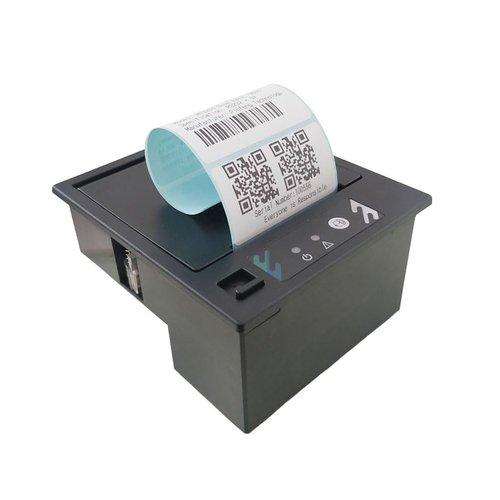 Thermal Label Printer Serial Port TTL/RS232 Sticker Printing Module Thermal Label Printer with Automatic Paper Cutting