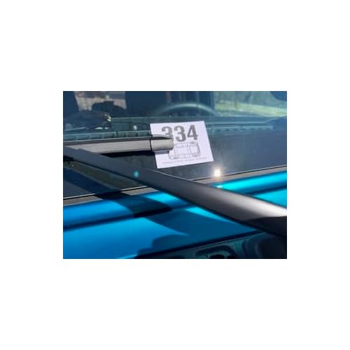 3 Part Custom Valet Parking Tickets 1000 Pack VT3-AC (Blue)