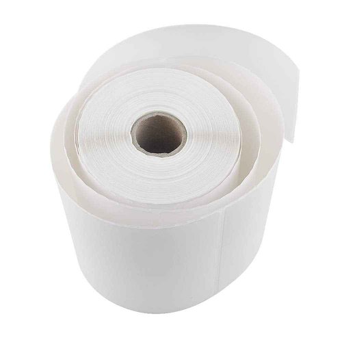 L LIKED 4000 Count 4" x 6" Direct Blank Thermal Shipping Labels with 250 Labels/Roll - Compatible with Zebra 2844 ZP-450 ZP-500 ZP-505 (16 Rolls)