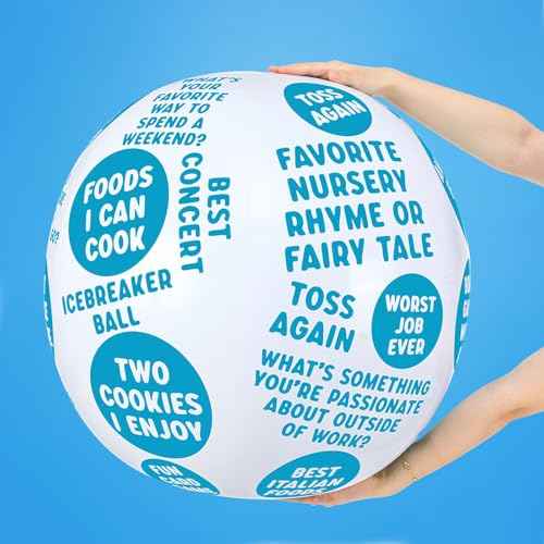 3 Pcs Coping Skills Balls 24 Inch Social Conversation Skill Development Breaking The Ice Anger Management Ball for Adult Fun Group Therapy Tool Games Activity