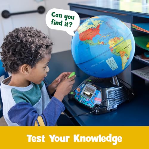 LeapFrog Interactive World Globe for Kids with BBC Videos & Games