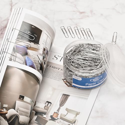 Krvyrn Jumbo Paper Clips - 320 Pcs Large 2 inch Paper Clips (Variation: Jumbo Paper Clips)