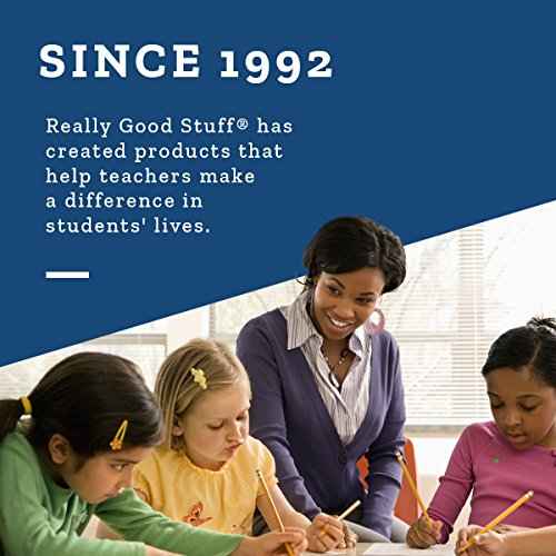 Really Good Stuff Folding Magnetic Dry Erase Activity Boards - Blank - 6 Boards