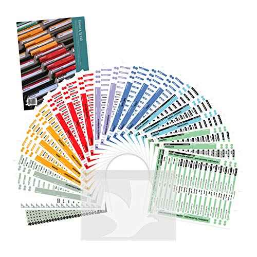 Home Filing System 1/3 Tab