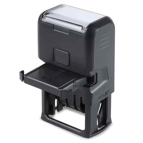 Trodat Printy Do It Yourself Self-Inking Message Dater,1.63 x 1, Blue/Red
