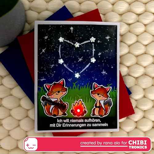 Chibitronics LED Circuit Stickers Sampler - Megapack, 30 LED Circuit Stickers, Red Yellow Blue Pink Orange Green White