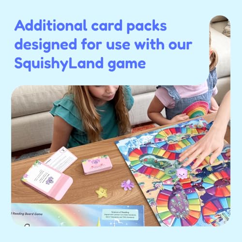 Fidget Game SquishyLand Card Expansion Pack for Grades 3-5 - Literacy & Reading Skills