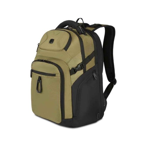 SwissGear Endure Scansmart Laptop Backpack, Olive, 17.75-Inch