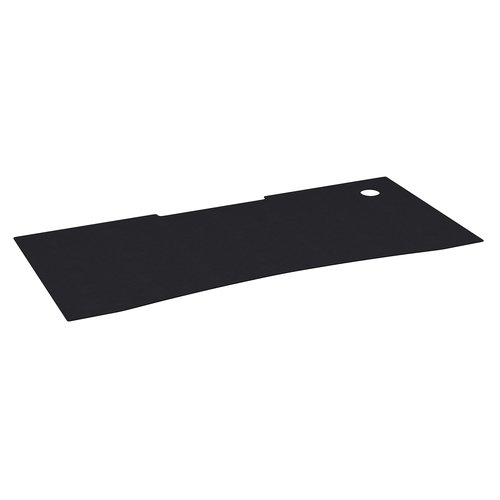 Flash Furniture Mallot Mega Size Extended Gaming Mouse Pad - Black Anti Slip Rubber Base - 45.75" x 23.75" x .125" - Micro Weave Top - Large Home Office Desk Mat