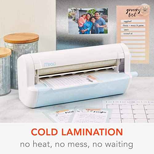Mead Laminator, Cold Seal Lamination Machine, 9" Max Width, Classroom, Office, Home, Projects (628100)