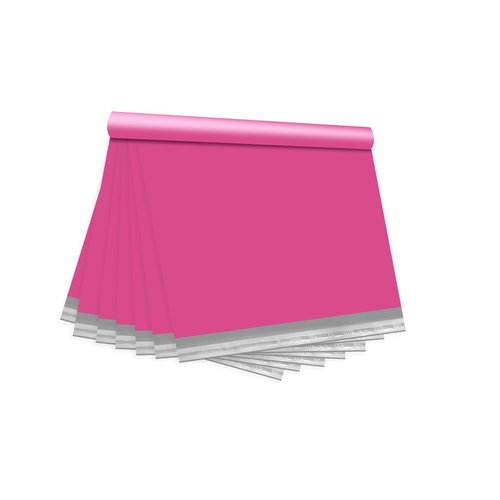 KKBESTPACK Poly Mailers Envelopes Self Sealing Shipping Mailers Bags (10 x 13 Pack of 1000, Pink)