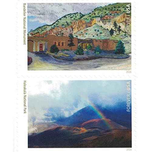 National Parks (Sheet of 16) First-Class Mail Forever Postage Stamps 2016 Scott #5080
