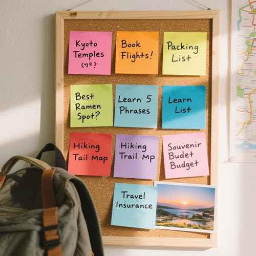 Stick Notes 3x3, Bright Color Stick Notes, 18 Pads, Super Sticky & Recyclable, for Home, Office, School
