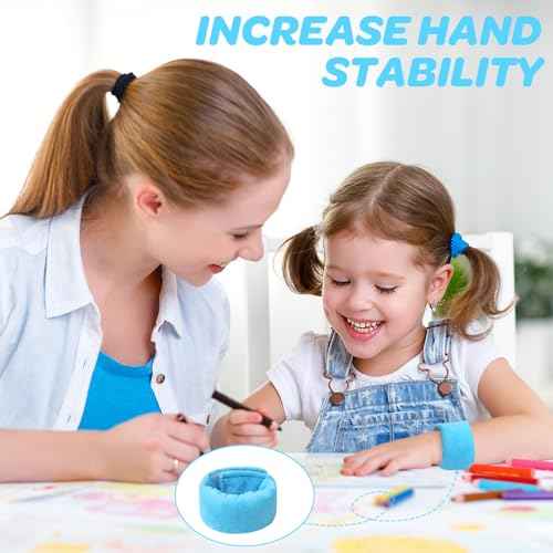Two Pack Sensory Weighted Bracelets for Kids with SPD ADHD and Autism, Deep Pressure Input for Calming and Focus, Increase Hand Stability and Sensory Awareness