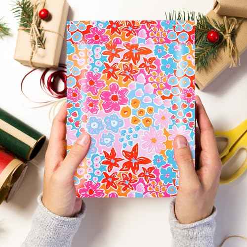 POLYSELLS 100pcs 10x13 Inches Poly Mailers Waterproof & Tear Resistant Mailing Envelopes, Cute Small Business Bags for Clothes, Gifts - Flowers