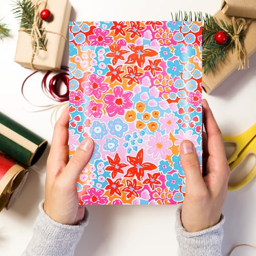 POLYSELLS 10x13 Floral Poly Mailers - 50 Pack Waterproof Shipping Bags for Clothing & Apparel