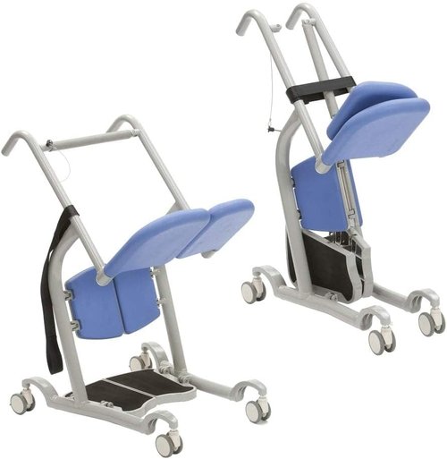 Helsevesen Compact Standing Transfer Aid - Folding Patient Transport Device | Home Assist Trolley