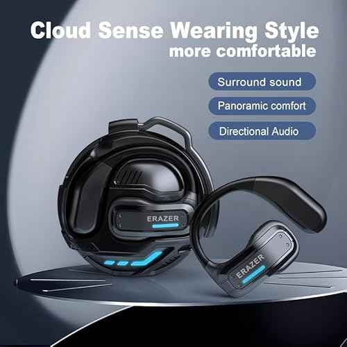 ERAZER X8 Translation Earbuds Real Time - AI 135 Language Translator Earbuds, Audifonos Traductores Ingl?s Espa?ol, 3-in-1 Translating Device, Translate Ear Buds for Travel Learning