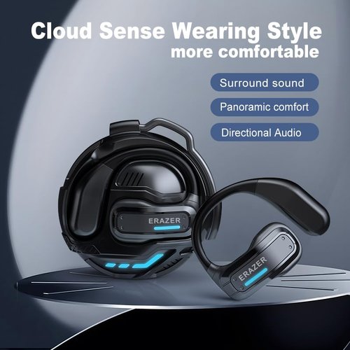 ERAZER X8 AI Translation Earbuds Real Time, 135 Language Translator Earbuds 3 in 1 Translation Headphones, Translation Device for Travel Business Learning Compatible with iOS and Android