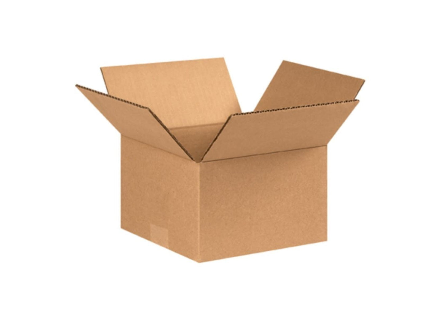 Secure Seal - 9x9x5 Pack of 25 Corrugated Cardboard Packing Shipping Mailing Moving Carton Boxes