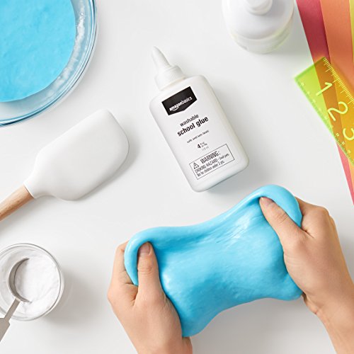 Amazon Basics All-Purpose White Liquid Glue, 1 Gallon – Ideal for School, Craft & Slime
