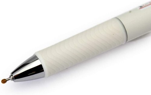 Pentel EnerGel Clena Gel Pen - Micro Fine Point 0.4mm Needle Tip, Black Ink, Classic Pink Body