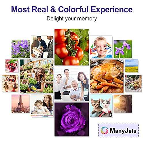 4-Pack Remanufactured 6022 Toner Cartridge Replacement for 106R02759 (Black)/106R02756 (Cyan)/106R02757 (Magenta)/106R02758 (Yellow) for Phaser 6020/6022 & WorkCentre 6025/6027 Printer