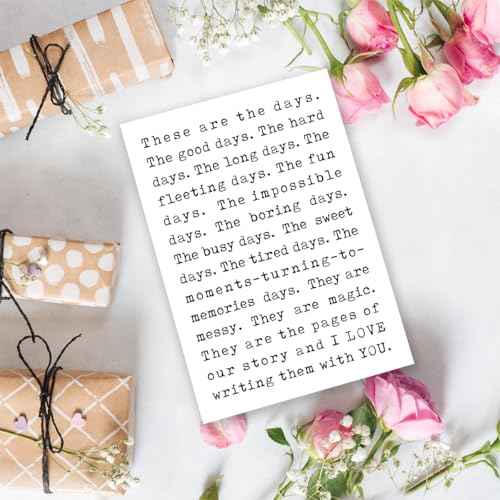 Romantic Anniversary Card&Gift for Husband Wife Couple Partner Spouse, Love You Card for Boyfriend Girlfriend, I Love you Card for Fiance Fiancee Him Her