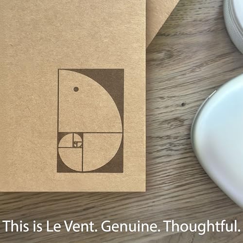 le vent 2 pack Grid Paper Large Spiral Notebook 8.5 x 11 with 100gsm Thick Paper - Square Graph Quad Ruled Notebooks for Math, Science, Engineering - 200 Pages of Lay Flat, Ink Proof Paper - A4