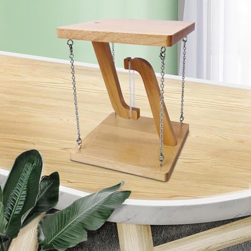 Tensegrity Tabletop Ornament and Speaker/Plant Stand – Wooden Educational Toy