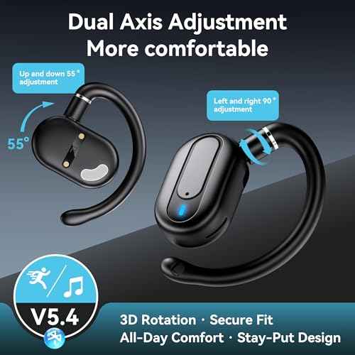 AI Language Translation Earbuds, 3-in-1 Instant Translator Earbuds with 163 Languages Wireless Bluetooth Two Way Online Voice Translation Device for Travel Business Learning