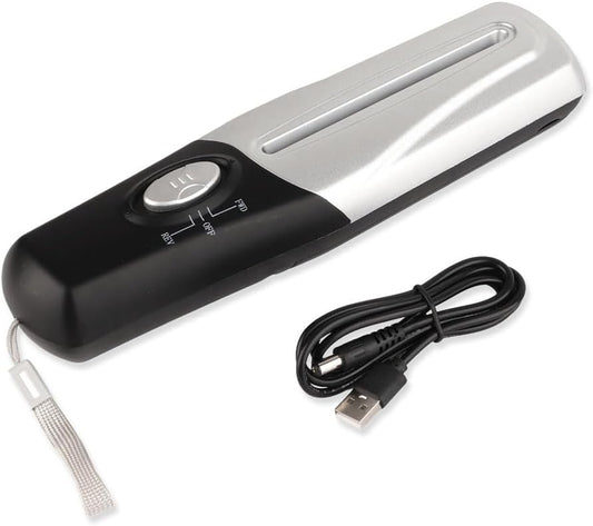 Skiennix Portable Handheld Paper Shredder - Mini USB Document Cutter for Home/Office | 4mm Shredding Capacity