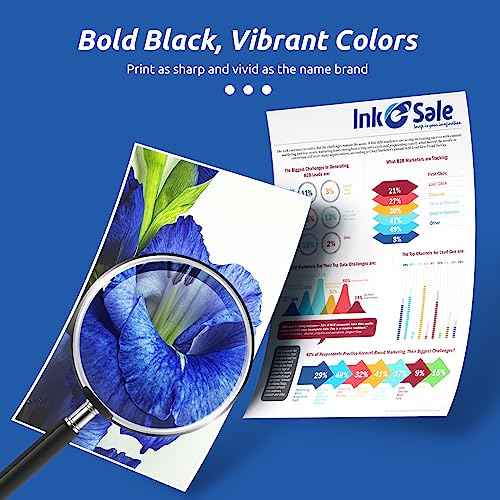 INK E-SALE Compatible CRG-046 Toner Cartridge Replacement for Canon 046 CRG 046 Toner for Canon Color ImageCLASS LBP654Cdw MF735Cdw Canon i-Sensys LBP651C LBP652C Printer 4 Pack Color Upgraded Version