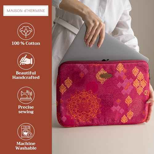 Maison d'Hermine Laptop Sleeve Stain and water repellent Cotton canvas