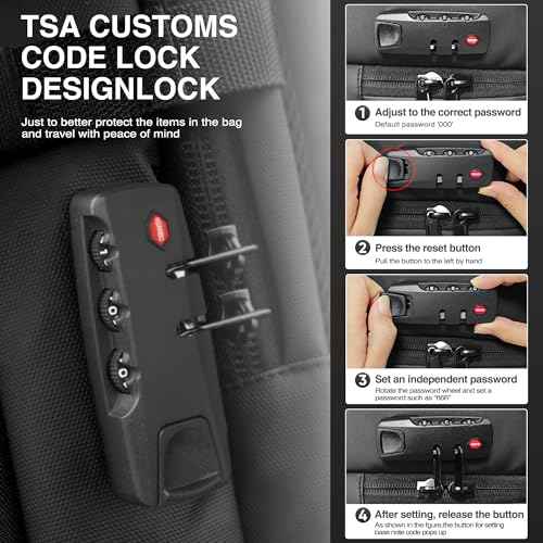 Vacuum Backpack Travel, Vacuum Compression Travel Backpack with Pump, Water Resistant & TSA Anti Theft, Ideal for Travel/Camping/Laptop (With Electric Air Pump & Black)