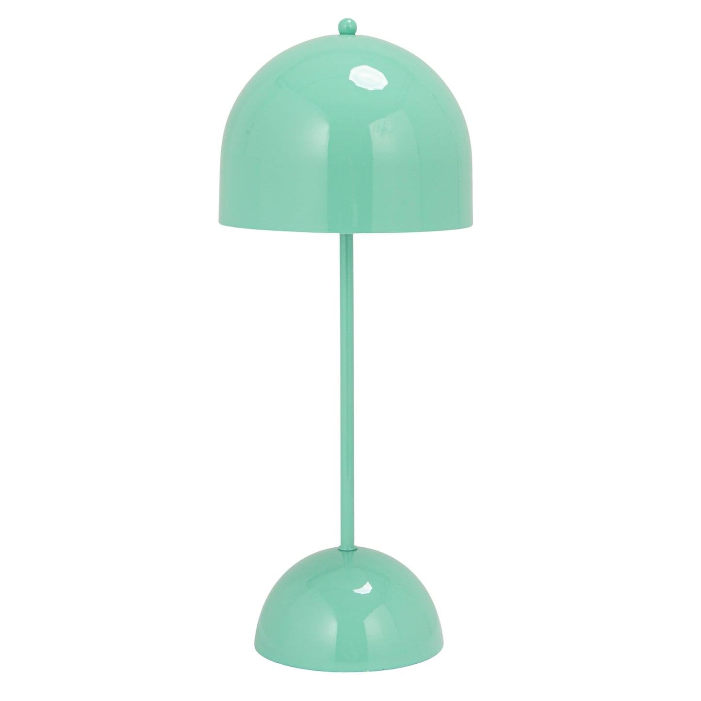 Creative Co-Op Large Metal LED Table Lamp with Inline Switch, Green Finish