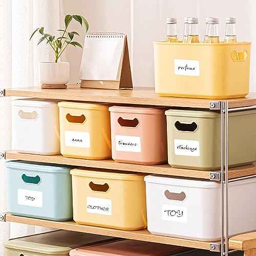 2¡¿3 Inch White Removable Thermal Labels,Waterproof Thermal Label,300 Sheets per Roll with Perforated Lines