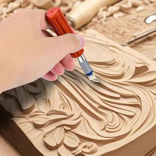 13-piece Precision Exacto Knife Set, including hobby and craft knives as well as blades, is the perfect choice for pumpkin carving, model making and DIY projects.