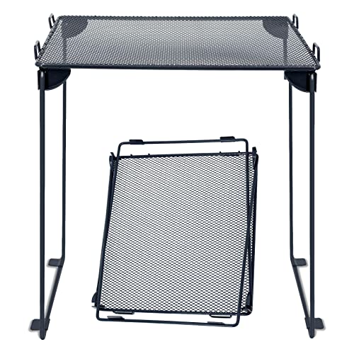 Pack 2 Mesh Locker Shelf, Grey