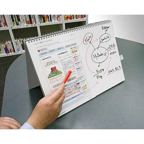 nu board A3 Size (16.7 x 12.2 inch) USA Edition NGA302FN08 Whiteboard Notebook - Dry Erase Notebook
