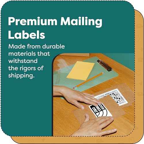 Aegis Adhesives - Compatible Labels Replacement for DYMO 30324 (2-1/8" X 2-3/4") Diskette Media & Veterinary - Use with Labelwriter 450, 450 Turbo, 4XL Printers (12 Rolls)
