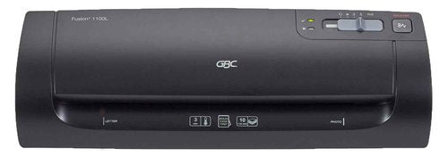 GBC Thermal Laminator Machine, Fusion 1100L, 9 Inch, 4 Min Warm-up, 3 or 5 Mil, with 10 EZUse Laminating Pouches (1703074)