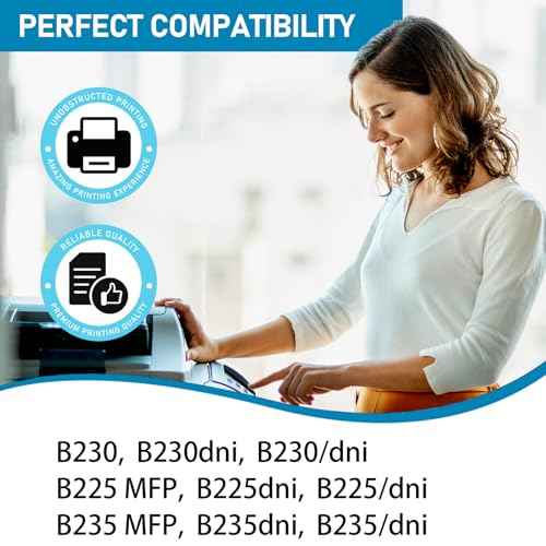 B230/B225/B235 Drum Unit Compatible Replacement for Xerox 013R00691 Drum for Xerox B230 B225 B235 Printer(12,500Pages, 1 Pack)