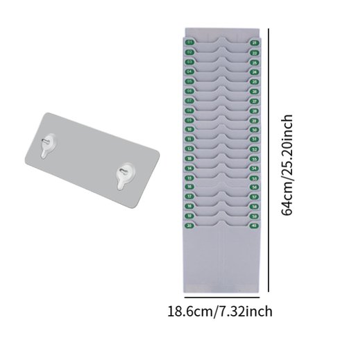 Generic Allocation of The Time Card Holder Employee Allocation on The Expandable Time Card to The Office in The, 40 Slots