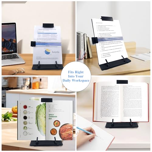 Adjustable Desktop Document Holder Stand for Reading & Typing - Keenjorika