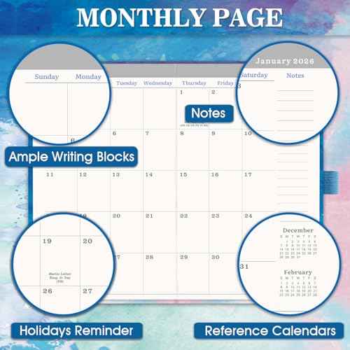 2026-2028 Pocket Calendar - 3 Year Monthly Planner from January 2026 to December 2028, Pocket Planner 2026-2028, 6.4'' x 3.8''